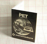 commodore pet folded brochure