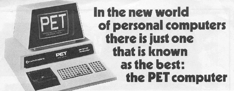 Commodore PET 2001 Brochure Title - With Chicklet Keyboard