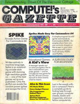Compute Gazette - Issue 6 - December 1983 - Commodore VIC-20 64