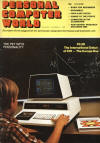 Commodore PET 2001 on Cover of the UK's Personal Computer World Vol 1 Num 2 from April 1978