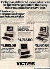 Chuck Peddle's Victor 9000 computer advert from 1983 - source unknown