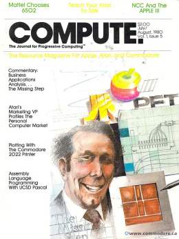 Compute! Magazine Issue #5 - July August 1980