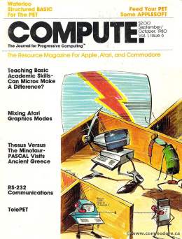 Compute! Magazine Issue #6 - September October 1980