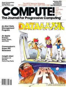 Compute! Magazine Issue #18 - November1981