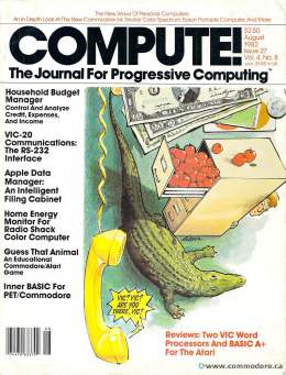 Compute! Magazine Issue #27 - August 1982