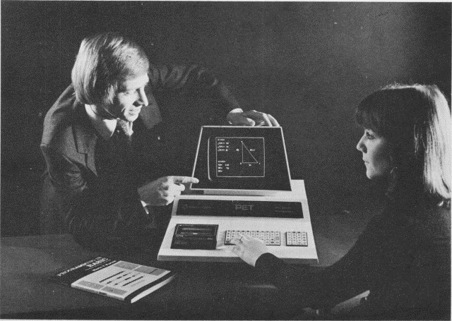 Commodore PET 2001 on Page 2 of the UK's Personal Computer World Vol 1 Num 2 from April 1978