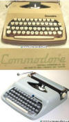 2 Commodore Typewriters